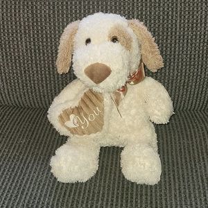 Stuffed Shaggy Puppy Medium Sized